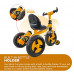 Dash Micro Cycle for Kids, Baby Cycle,Tricycle, Kids Cycle, Tricycle for Kids for 3 Years to 5 Years with Sipper (Capacity 25kg | Yellow)